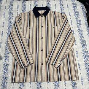 Ralph Lauren Dry Goods Supply Stripe Jacket Canvas Size L